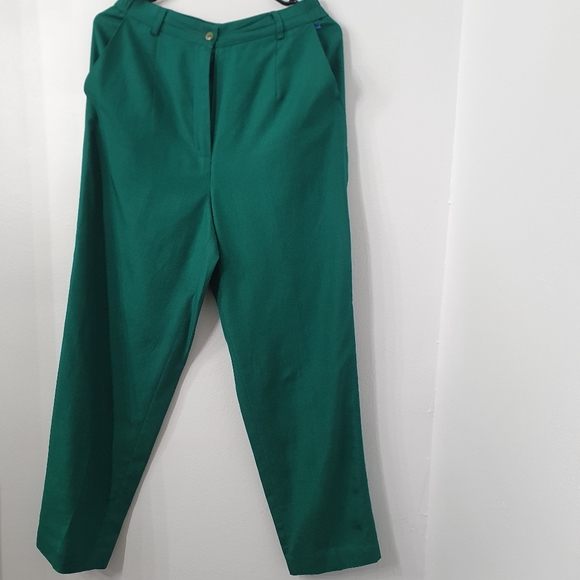 Talbots Vibrant Green Pants/Slacks - Picture 2 of 3